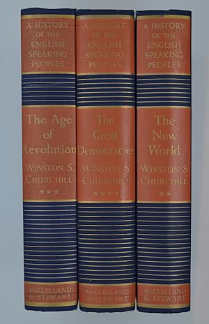 Imagen del vendedor de A History of the English Speaking Peoples. Volumes 2, 3 and 4 a la venta por The Small Library Company