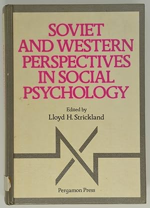 Image du vendeur pour Soviet and Western Perspectives in Social Psychology mis en vente par The Small Library Company