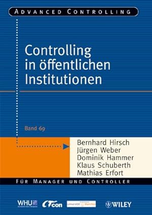 Image du vendeur pour Controlling in ffentlichen Institutionen mis en vente par BuchWeltWeit Ludwig Meier e.K.