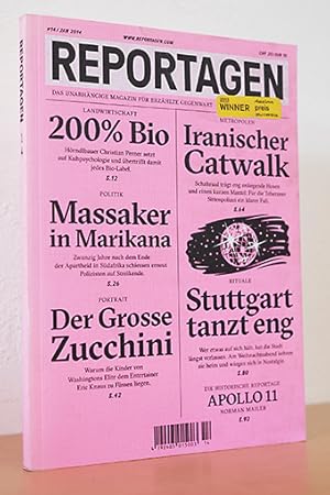 Seller image for Reportagen #14: Das unabhngige Magazin fr erzhlte Gegenwart for sale by AMSELBEIN - Antiquariat und Neubuch