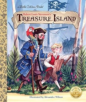 Bild des Verkufers fr Treasure Island (Little Golden Book) (Little Golden Books) zum Verkauf von WeBuyBooks 2