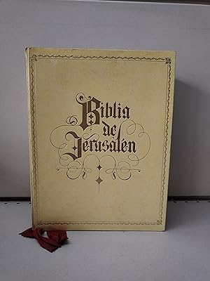 BIBLIA DE JERUSALÉN ILUSTRADA