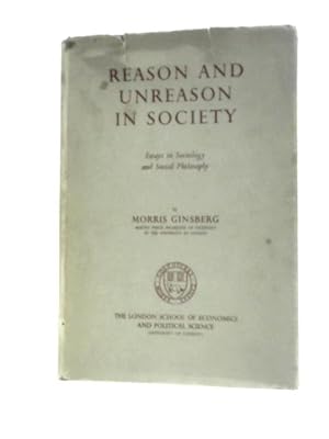 Seller image for Reason And Unreason In Society for sale by World of Rare Books