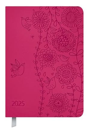 Bild des Verkufers fr Timer Soft Touch pink 2025 : Terminplaner in Lederoptik. Terminkalender mit Wochenbersicht und Lesezeichenband. Taschenkalender im Format: 11 x 16 cm zum Verkauf von AHA-BUCH GmbH