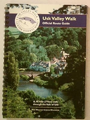 Bild des Verkufers fr Usk Valley Walk Official Route Guide zum Verkauf von WeBuyBooks