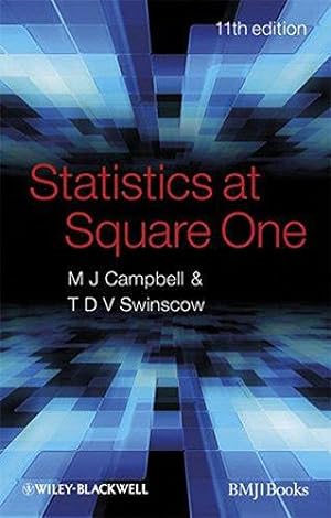 Seller image for Statistics at Square One, 11th Edition for sale by WeBuyBooks