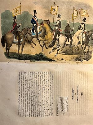 Dutch royals 1842 | Gedenkboek der inhuldiging en feesttogten van Zijne Majesteit Willem II 1840-...