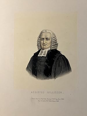 Antique portrait print | Professor Aegidius Gillissen made by Leendert Springer, Leiden ca 1850, ...