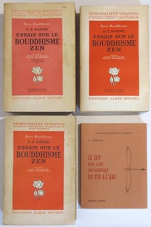 Essais sur le Bouddhisme Zen [ Complet des 3 Tomes ]. Traduits sous la direction de Jean Herbert ...