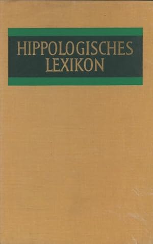 Hippologisches lexikon - A.M Boden