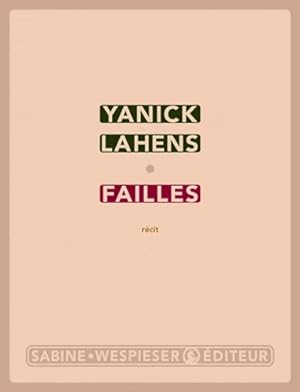 Seller image for Failles - Yanick Lahens for sale by Book Hmisphres