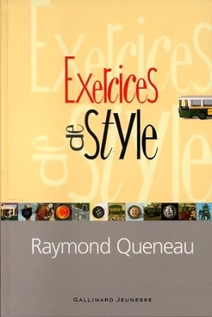 Bild des Verkufers fr Exercices de style - Raymond Queneau zum Verkauf von Book Hmisphres