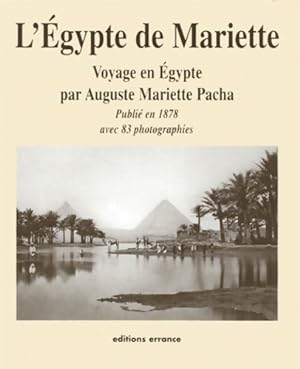 Egypte DE MARIETTE - Mariette