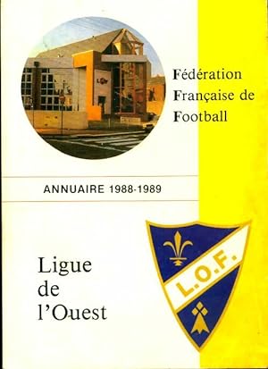 Ligue de l'ouest de football annuaire 1988-1989 - Collectif