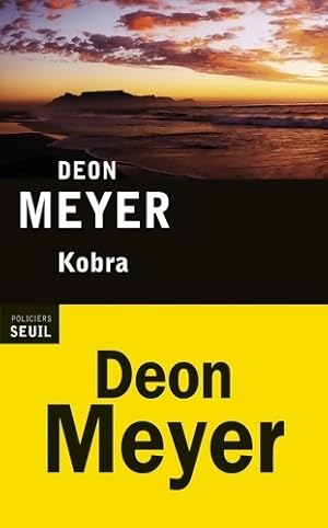 Image du vendeur pour Kobra - Deon Meyer mis en vente par Book Hmisphres
