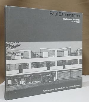Bild des Verkufers fr Paul Baumgarten. Bauten und Projekte 1924 - 1981. zum Verkauf von Dieter Eckert