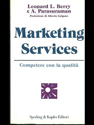 Seller image for Marketing services for sale by Librodifaccia