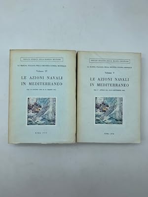 Le azioni navali in Mediterraneo, 2 volumi
