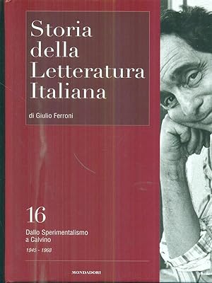 Bild des Verkufers fr Storia della letteratura italiana 10 zum Verkauf von Librodifaccia
