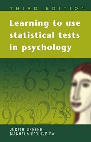 Image du vendeur pour Learning to use statistical tests in psychology mis en vente par WeBuyBooks