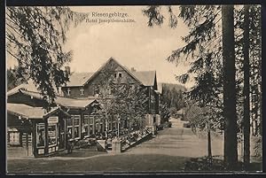 Ansichtskarte Schreiberhau /Riesengebirge, Hotel Josephienhütte
