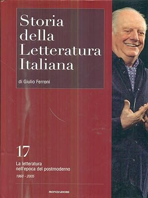 Bild des Verkufers fr Storia della letteratura italiana 17 zum Verkauf von Librodifaccia