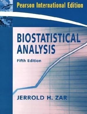Image du vendeur pour Biostatistical Analysis: International Edition mis en vente par WeBuyBooks