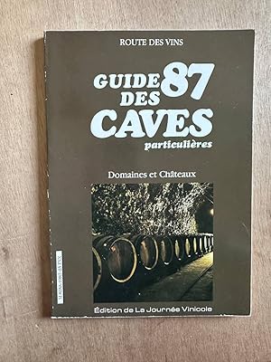 Seller image for Guide des caves 87 for sale by Dmons et Merveilles
