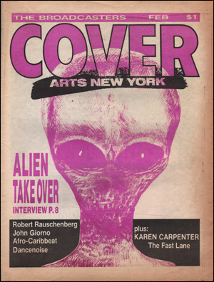 Seller image for Cover : Arts New York, Vol. 2, No. 1 (February 1988) for sale by Specific Object / David Platzker