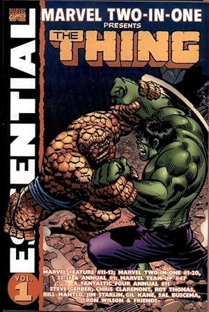 Image du vendeur pour Essential Marvel Two-In-One Volume 1 TPB (Essential, 1) mis en vente par GoodwillNI