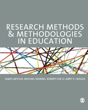 Image du vendeur pour Research Methods and Methodologies in Education mis en vente par WeBuyBooks