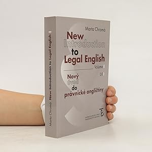 Seller image for New introduction to legal English. Nov vod do prvnick angli?tiny I. for sale by Bookbot