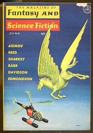 Bild des Verkufers fr The Magazine of Fantasy and Science Fiction: June, 1964 zum Verkauf von Dearly Departed Books