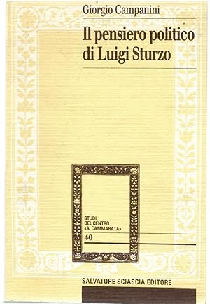 Il Pensiero Politico Di Luigi Sturzo