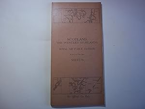 Ordnance Survey. Royal Air Force Edition, 1/4 Inch to One Mile. Sheet 6. Scotland. The Western Hi...