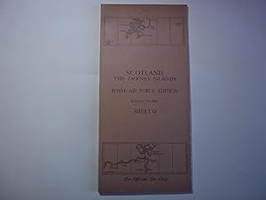 Ordnance Survey. Royal Air Force Edition, 1/4 Inch to One Mile. Sheet 9. Scotland. The Orkney Isl...