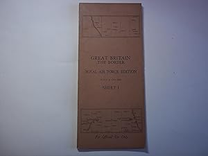 Ordnance Survey. Royal Air Force Edition, 1/4 Inch to One Mile. Sheet 1. Great Britain the Border.