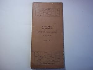Ordnance Survey. Royal Air Force Edition, 1/4 Inch to One Mile. Sheet 8. England Midlands (S)