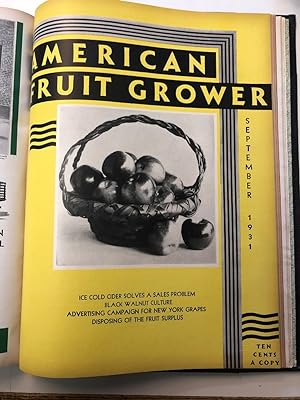 Image du vendeur pour The American Fruit Grower. Volume 51, Numbers 1 through 12: January - December 1931 mis en vente par The Odd Book  (ABAC, ILAB)