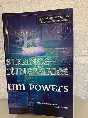Seller image for Strange Itineraries **Signed** for sale by All-Ways Fiction
