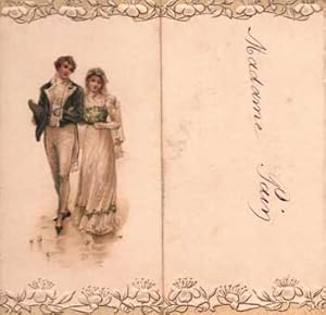 French wedding menu for February 21, 1906