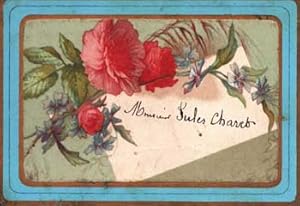 French menu card issue to Monsieur Jules Charet