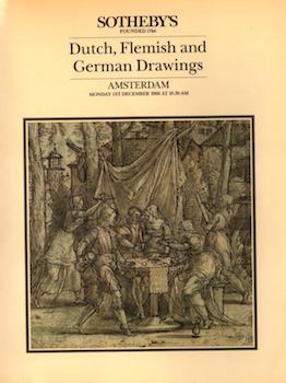 Dutch, Flemish, and German Drawings; December 1, 1986, Sale #444, Lot #s 1-190