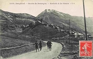 Postkarte Carte Postale 13977302 La Grave-en-Oisans 05 Hautes-Alpes Dauphine Route de Briancon