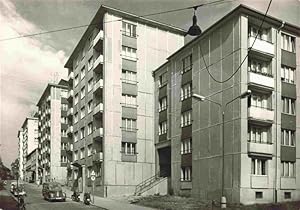 Postkarte Carte Postale 73976540 Tabor CZ Moderne Wohnhaeuser nahe historischem Stadtkern