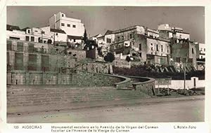 Postkarte Carte Postale 73977097 Algeciras Cadiz Andalucia ES Escalier de l'Avenue de la Vierge d...