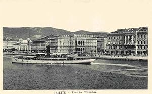 Postkarte Carte Postale 73976687 Trieste Triest IT Riva tre Novembre