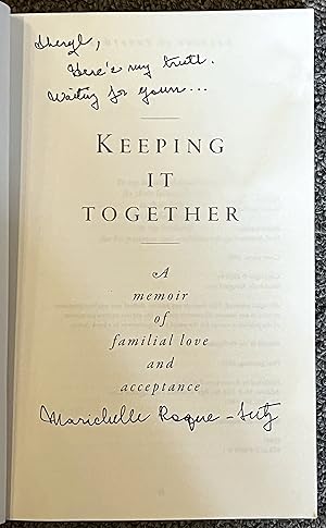 Keeping it Together, A Memoir of Familial Love and Acceptance