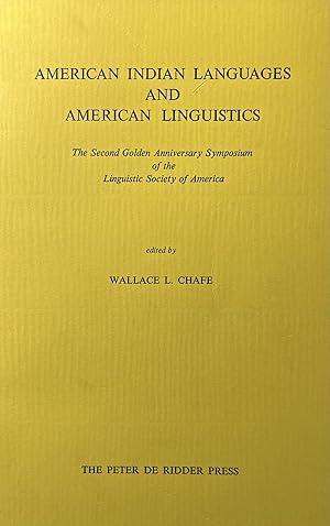 American Indian Languages and American Linguistics