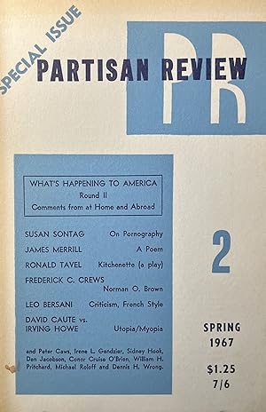 Imagen del vendedor de Partisan Review, Volume 34, Number 2 [XXXIV; Spring 1967] a la venta por 32.1  Rare Books + Ephemera, IOBA, ESA